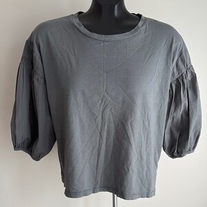 Stylish Gray Women's Blouse